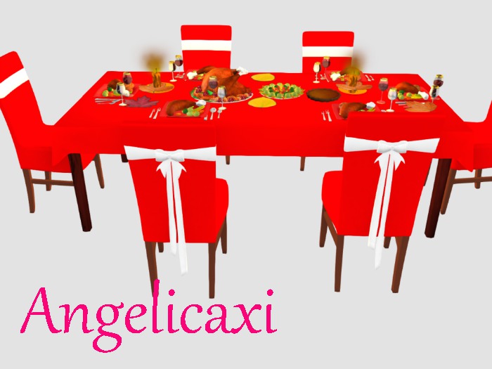 Angelica's   Thanksgiving-table