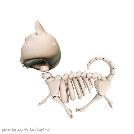 Foxes - Dead Cute - Skelecat - Light [box]