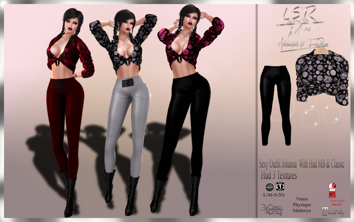 LsR - Sexy Outfit Johanna With Hud MB & Classic DEMO