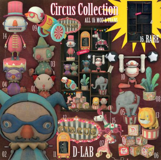 D-LAB Circus Collection  02  box
