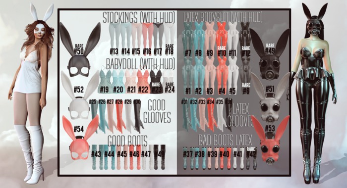 Addams - Bad Bunny Glooves - Maitreya #028 - RARE