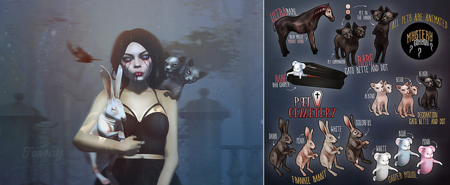 Fawny - Pet Cemetery.Casper Mouse - Blue