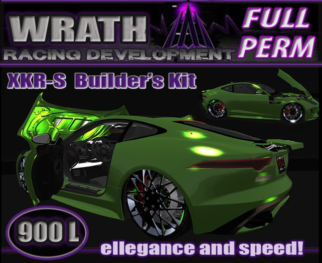 WRATH Jag Typer R bui8lder kit full perm