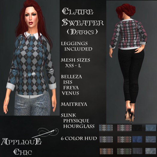 AC: Claire Sweater Darks