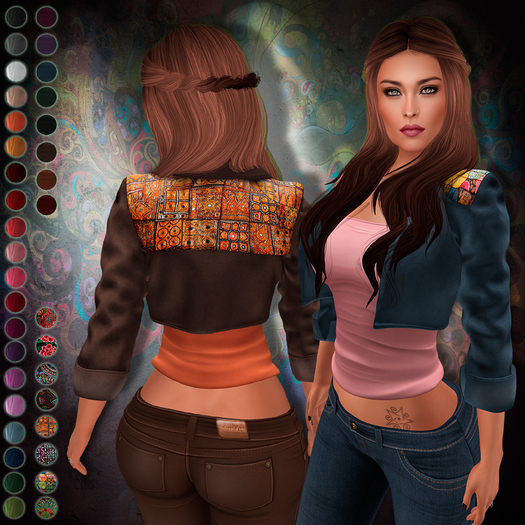 .:TBO:. Zinnia - boho jacket & top - wear me DEMO