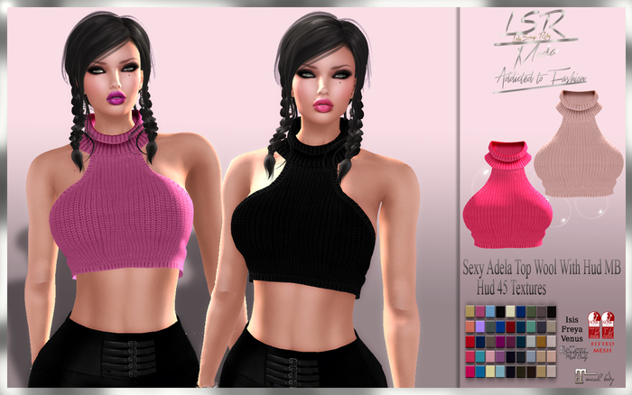 LsR - Sexy Adela Top Wool With Hud MB