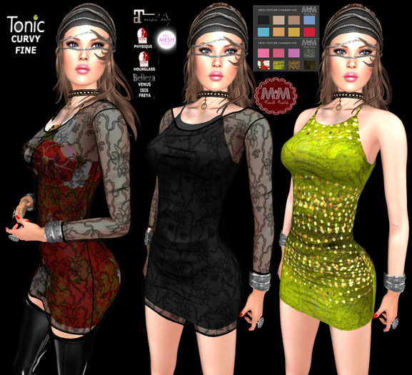 M&M-SELENA HALTER DRESS (Demo)-O