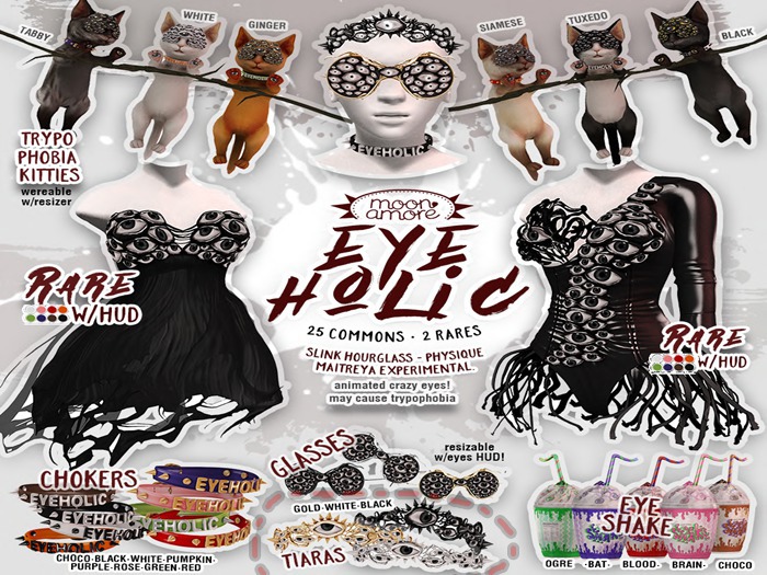 :MoonAmore: Eyeholic / Choker (Rose)