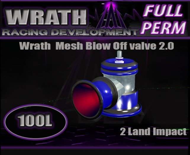 WRATH Blow Off Valve full perm (boxed)