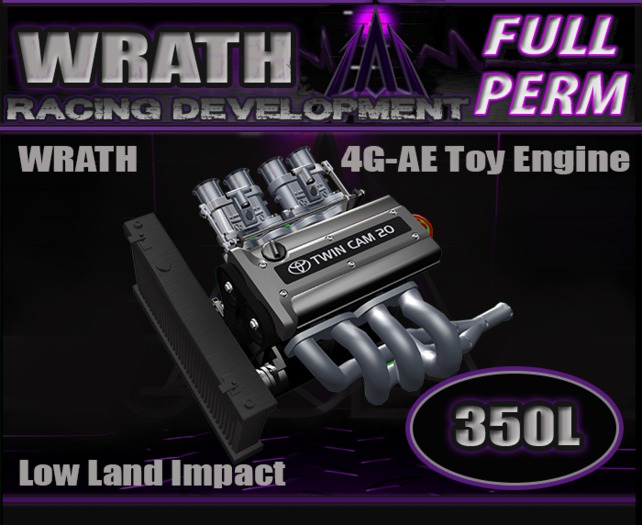 WRATH Toy-ota Engine full perm (boxed)