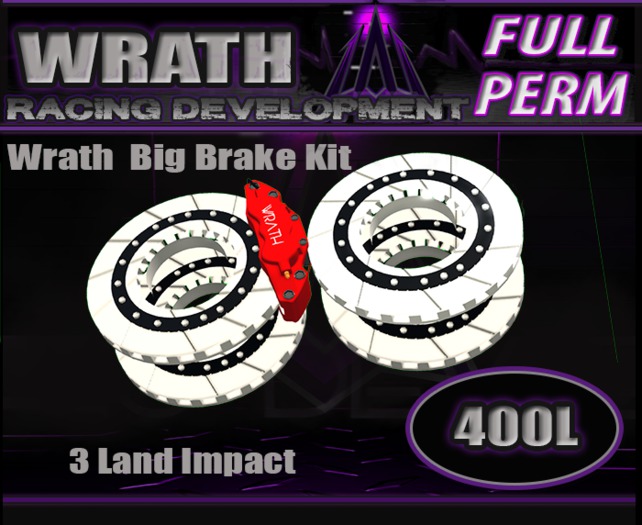 WRATH Big Brake Kit full perm (boxed)