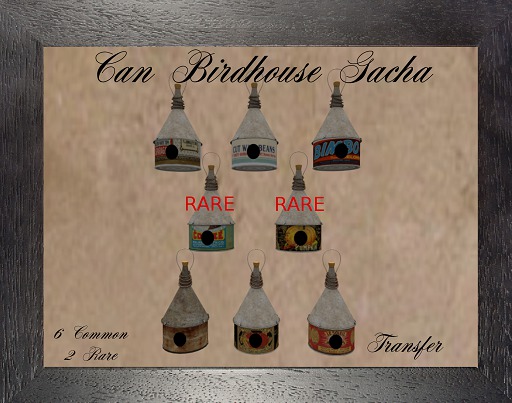 CW-Coffee Can Birdhouse RARE