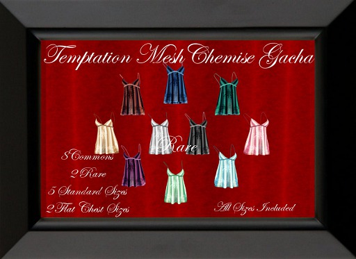CW-Silver Temptation Chemise Gacha RARE