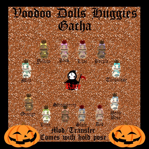 Voodoo Doll-Slate Blue