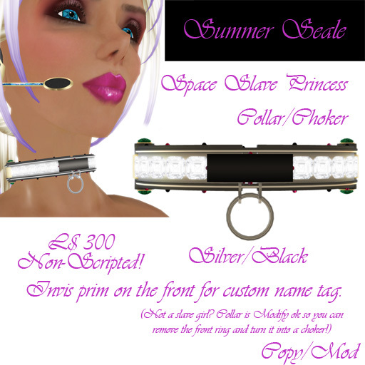 Summer Seale - Space Princess Silver Collar (Boxed)