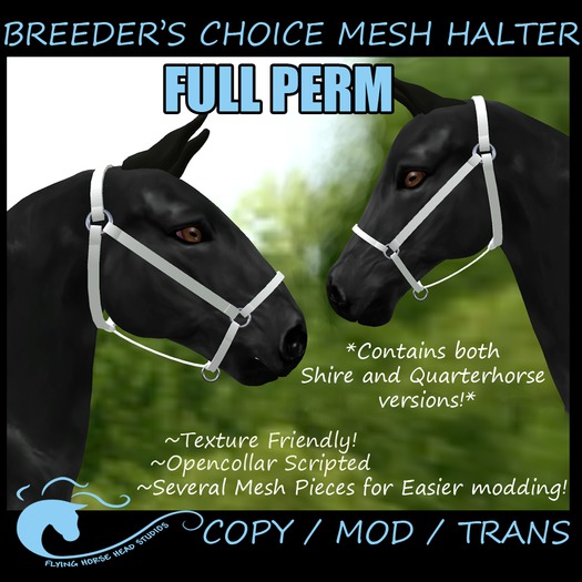Breeder's Choice FULL PERM Halter