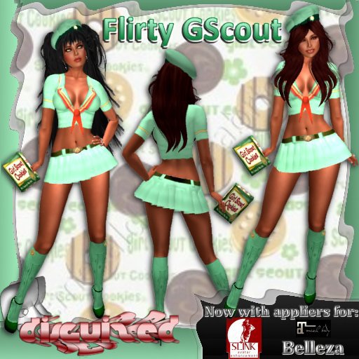 ~Disguized~FlirtyGScout-With Appliers