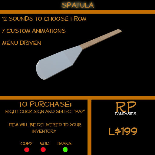 *RPF* Spatula Box