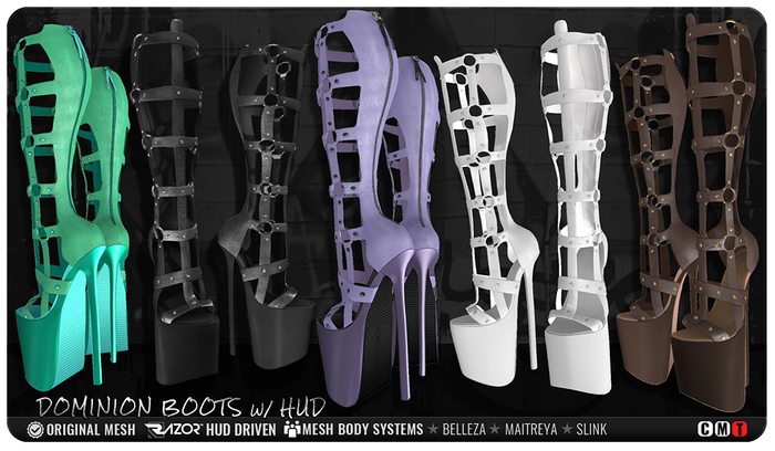 Razor /// Dominion Boot w/ HUD