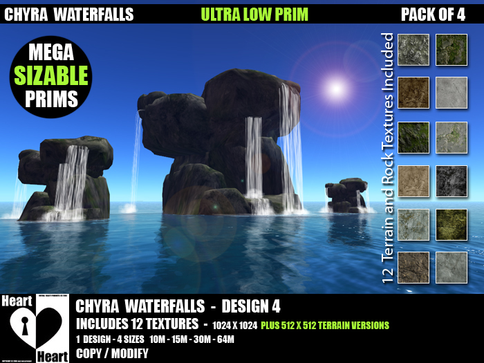Waterfalls - Chyra Waterfall - Design 4