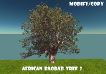 African Baobab Tree 2 (Flexi)