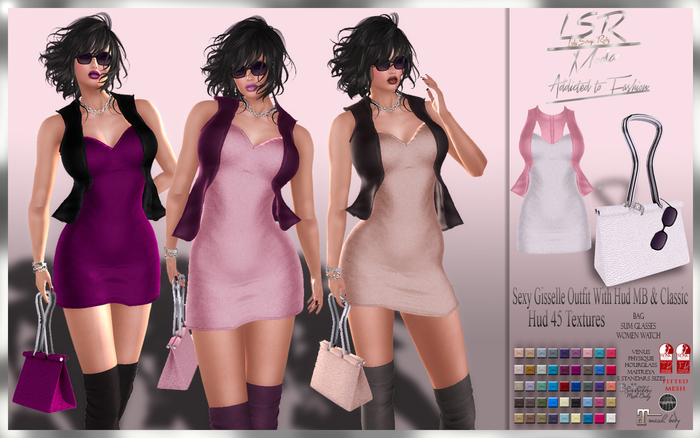 LsR - Sexy Gisselle Outfit With Hud MB & Classic