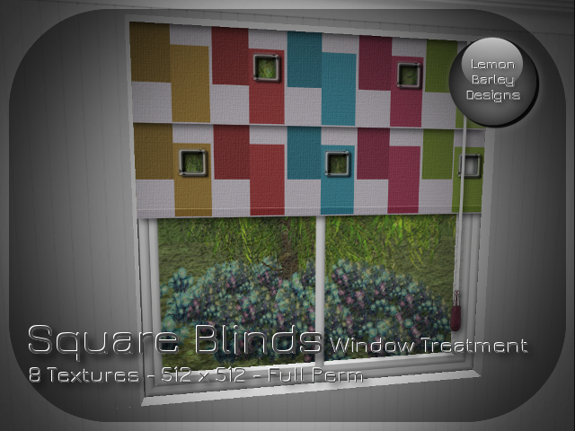 Square . Window Treatment