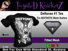 ::TwysteD KnickerZ:: Deftones Tee (Black) - AESTHETIC