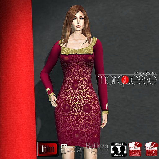 [Marquesse] Golden Bits Red