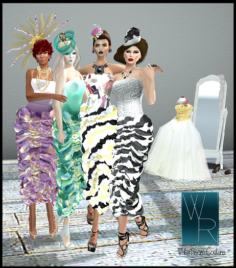 White Room Couture Wiggle Whimsy