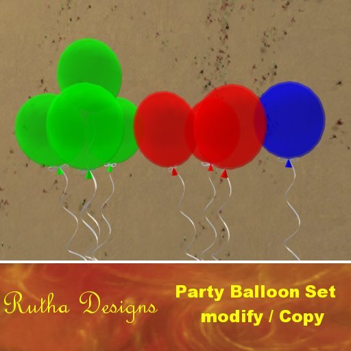 Party Balloons - Color Change & Flyaway balloon Effect