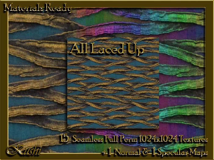 !Kushi! AllLacedUp Textures -WEAR TO UNPACK