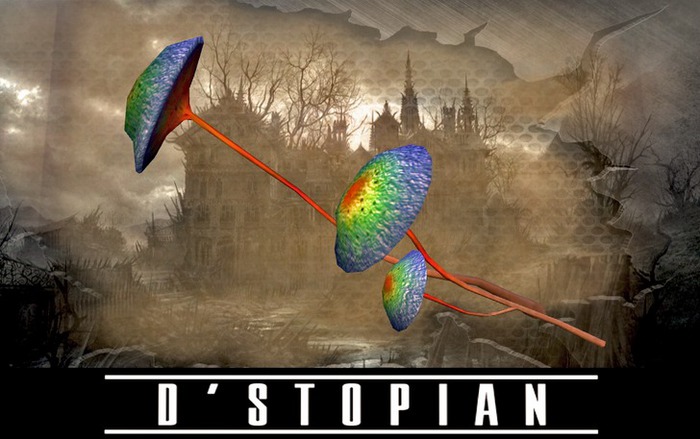 D'STOPIAN //  Colorful Mushroom 4 [BOXED]