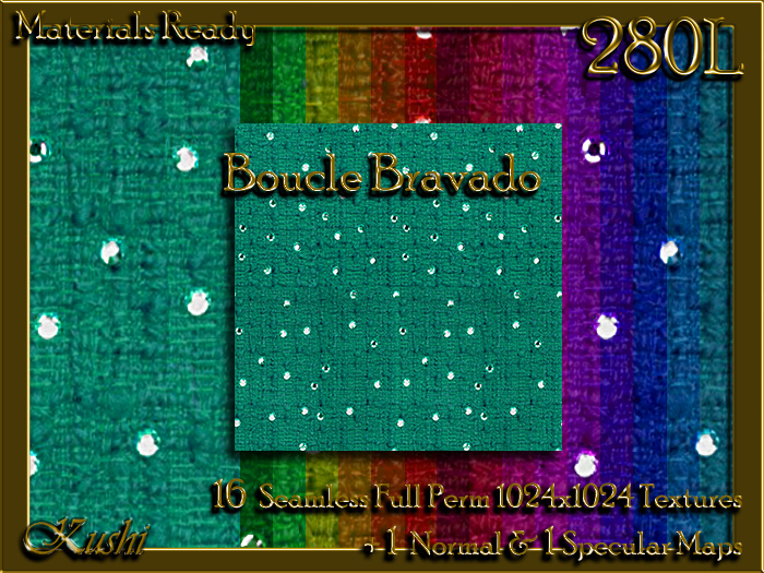 Boucle Bravado Fabric Seamless Textures
