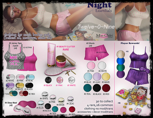 #2 MC.Night Essentials.Top 2pack.White