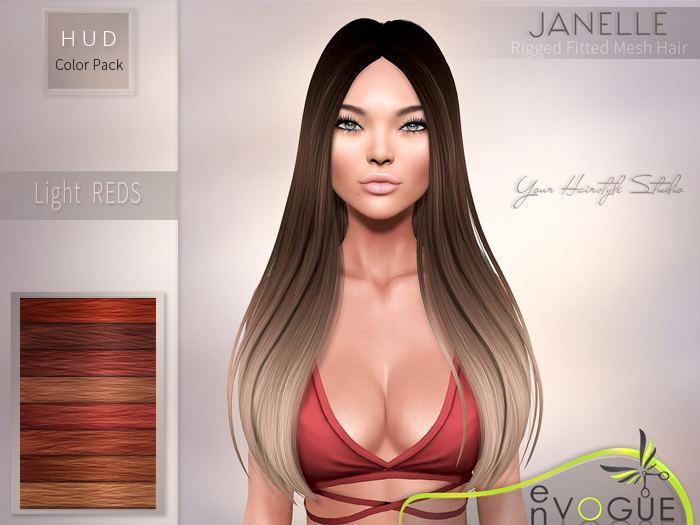 enVOGUE - HAIR Janelle - Light Reds
