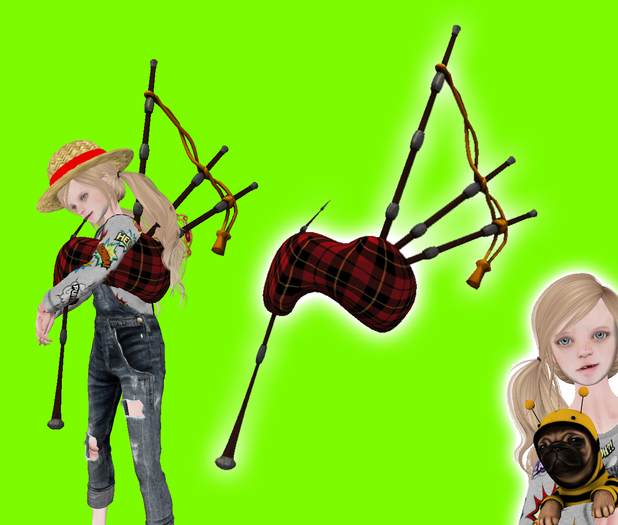 Harley's BagPipe #1 - COPY/MOD