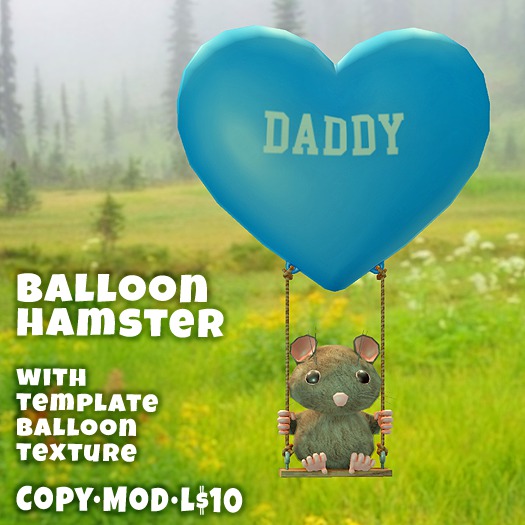 Balloon Hamster - Daddy