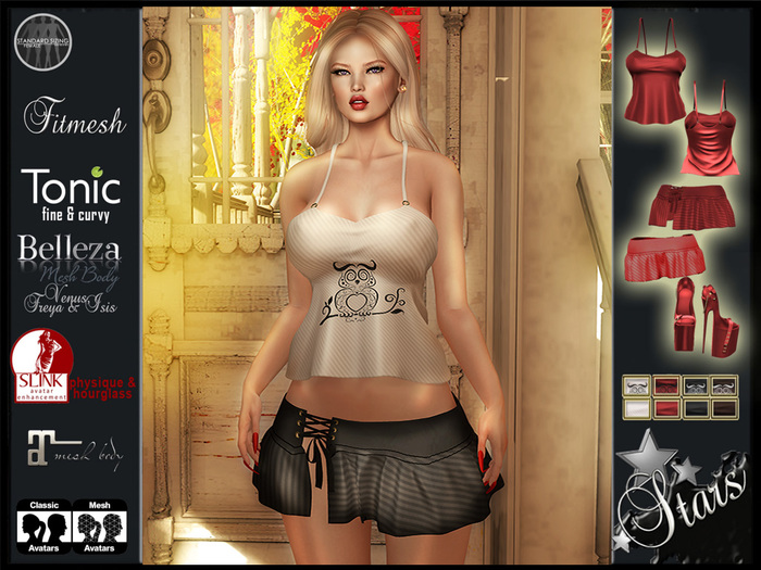 Stars Fashion - Women causal clothes for Maitreya,Classic,Physique,Hourglass,Isis,Venus,Freya: "Hanna"