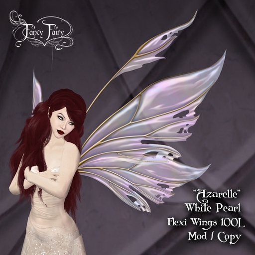 Azarelle Pearl Flexi Wings - NEW!