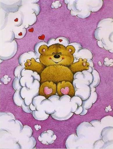 Teddy cloud card *boxed*