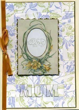 Love mum card *boxed*