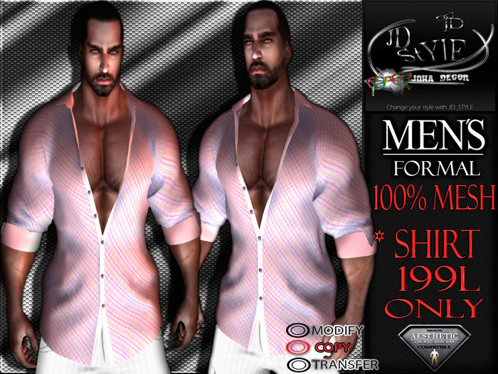 JD_STYLE FORMAL SHIRT**ONLY AESTHETIC BOX 011