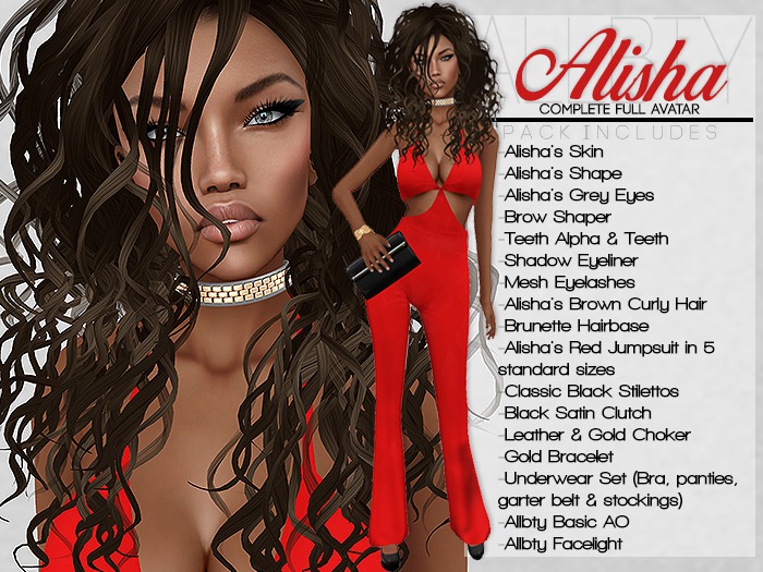 #allbty Complete Avatars  "Alisha"