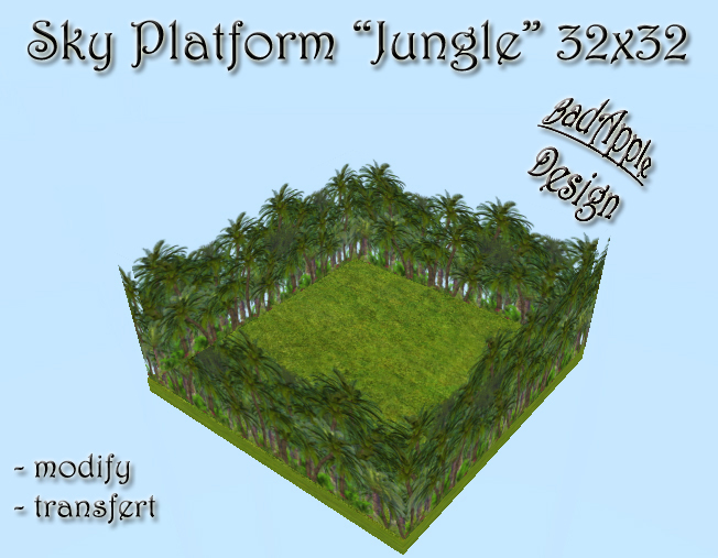 Sky Platform "jungle" 32x32  - Box