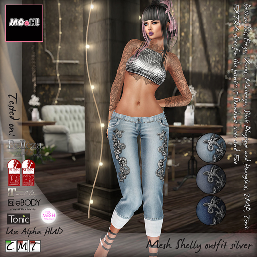 MOoH! Shelly outfit silver (Add)