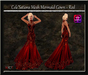 cs mermaid gown red