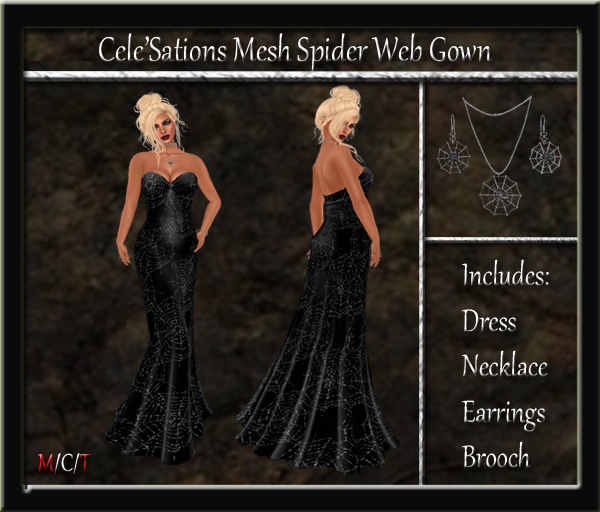 [CS] Spider Web Gown Pk