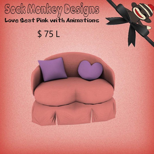Loveseat Pink