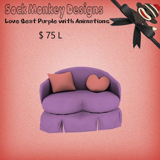 Loveseat Purple